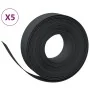 Garden edging 5 pcs black polyethylene 10 m 15 cm by vidaXL, Garden edging and edging - Ref: Foro24-3155447, Price: 126,20 €,...