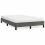 Estructura de cama de cuero sintético gris 120x200 cm de vidaXL, Camas y somieres - Ref: Foro24-346896, Precio: 82,10 €, Desc...