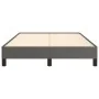 Estructura de cama de cuero sintético gris 120x200 cm de vidaXL, Camas y somieres - Ref: Foro24-346896, Precio: 82,10 €, Desc...
