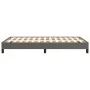 Estructura de cama de cuero sintético gris 120x200 cm de vidaXL, Camas y somieres - Ref: Foro24-346896, Precio: 82,10 €, Desc...
