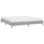 Light gray fabric bed frame 180x200 cm by vidaXL, Beds and slatted bases - Ref: Foro24-346834, Price: 112,58 €, Discount: %
