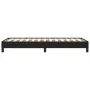 Black synthetic leather bed frame 80x200 cm by vidaXL, Beds and slatted bases - Ref: Foro24-346868, Price: 72,32 €, Discount: %