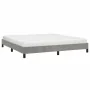 Estructura de cama de terciopelo gris claro 180x200 cm de vidaXL, Camas y somieres - Ref: Foro24-346988, Precio: 124,65 €, De...