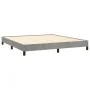 Estructura de cama de terciopelo gris claro 180x200 cm de vidaXL, Camas y somieres - Ref: Foro24-346988, Precio: 124,65 €, De...