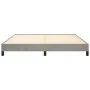 Hellgrauer Samtbettrahmen 180x200 cm von vidaXL, Betten und Lattenroste - Ref: Foro24-346988, Preis: 124,65 €, Rabatt: %
