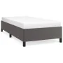 Estructura de cama cuero sintético gris 80x200 cm de vidaXL, Camas y somieres - Ref: Foro24-347219, Precio: 88,06 €, Descuent...