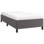 Estructura de cama cuero sintético gris 80x200 cm de vidaXL, Camas y somieres - Ref: Foro24-347219, Precio: 88,06 €, Descuent...