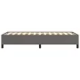 Estructura de cama cuero sintético gris 80x200 cm de vidaXL, Camas y somieres - Ref: Foro24-347219, Precio: 88,06 €, Descuent...