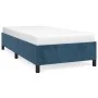 Estructura de cama de terciopelo azul 80x200 cm de vidaXL, Camas y somieres - Ref: Foro24-347292, Precio: 80,45 €, Descuento: %