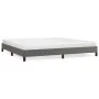 Graues Kunstlederbettgestell 200x200 cm von vidaXL, Betten und Lattenroste - Ref: Foro24-346926, Preis: 124,99 €, Rabatt: %