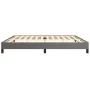 Graues Kunstlederbettgestell 200x200 cm von vidaXL, Betten und Lattenroste - Ref: Foro24-346926, Preis: 124,99 €, Rabatt: %