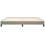Hellgrauer Samtbettrahmen 180x200 cm von vidaXL, Betten und Lattenroste - Ref: Foro24-346994, Preis: 123,36 €, Rabatt: %