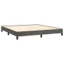 Dunkelgrauer Samtbettrahmen 160x200 cm von vidaXL, Betten und Lattenroste - Ref: Foro24-346983, Preis: 138,38 €, Rabatt: %