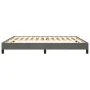Dunkelgrauer Samtbettrahmen 160x200 cm von vidaXL, Betten und Lattenroste - Ref: Foro24-346983, Preis: 138,38 €, Rabatt: %