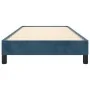 Blue velvet bed frame 100x200 cm by vidaXL, Beds and slatted bases - Ref: Foro24-346962, Price: 77,05 €, Discount: %