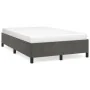 Dunkelgrauer Samtbettrahmen 120x200 cm von vidaXL, Betten und Lattenroste - Ref: Foro24-347313, Preis: 117,10 €, Rabatt: %