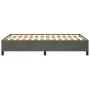Dunkelgrauer Samtbettrahmen 120x200 cm von vidaXL, Betten und Lattenroste - Ref: Foro24-347313, Preis: 117,10 €, Rabatt: %