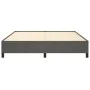 Estructura de cama de terciopelo gris oscuro 160x200 cm de vidaXL, Camas y somieres - Ref: Foro24-347331, Precio: 116,89 €, D...