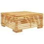 4-piece garden furniture set and solid teak wood cushions by vidaXL, Garden sets - Ref: Foro24-3100912, Price: 624,66 €, Disc...