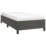 Estructura de cama de terciopelo gris oscuro 100x200 cm de vidaXL, Camas y somieres - Ref: Foro24-347307, Precio: 84,45 €, De...