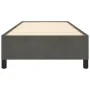 Estructura de cama de terciopelo gris oscuro 100x200 cm de vidaXL, Camas y somieres - Ref: Foro24-347307, Precio: 84,45 €, De...