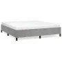 Light gray velvet bed frame 180x200 cm by vidaXL, Beds and slatted bases - Ref: Foro24-347336, Price: 130,49 €, Discount: %
