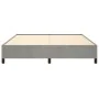 Hellgrauer Samtbettrahmen 180x200 cm von vidaXL, Betten und Lattenroste - Ref: Foro24-347336, Preis: 134,24 €, Rabatt: %
