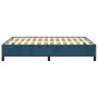 Blue velvet bed frame 140x200 cm by vidaXL, Beds and slatted bases - Ref: Foro24-347328, Price: 121,88 €, Discount: %