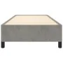 Hellgrauer Samtbettrahmen 90x200 cm von vidaXL, Betten und Lattenroste - Ref: Foro24-347300, Preis: 78,11 €, Rabatt: %