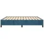 Estructura de cama de terciopelo azul 180x200 cm de vidaXL, Camas y somieres - Ref: Foro24-347340, Precio: 140,18 €, Descuent...