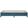 Estructura de cama de terciopelo azul 120x200 cm de vidaXL, Camas y somieres - Ref: Foro24-347316, Precio: 115,81 €, Descuent...