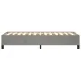 Estructura de cama de terciopelo gris claro 100x200 cm de vidaXL, Camas y somieres - Ref: Foro24-347306, Precio: 76,59 €, Des...