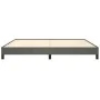 Estructura de cama de terciopelo gris oscuro 180x200 cm de vidaXL, Camas y somieres - Ref: Foro24-346995, Precio: 115,28 €, D...