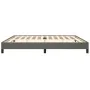 Estructura de cama de terciopelo gris oscuro 180x200 cm de vidaXL, Camas y somieres - Ref: Foro24-346995, Precio: 115,28 €, D...