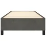Dark gray velvet bed frame 80x200 cm by vidaXL, Beds and slatted bases - Ref: Foro24-347289, Price: 87,99 €, Discount: %
