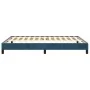 Blauer Samtbettrahmen 140x200 cm von vidaXL, Betten und Lattenroste - Ref: Foro24-346980, Preis: 108,44 €, Rabatt: %