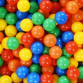 Multicolored game balls 1000 units by vidaXL, Balls for ball pits - Ref: Foro24-3102953, Price: 132,39 €, Discount: %