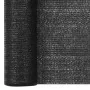 Black HDPE privacy net 1.2x25 m 75 g/m² by vidaXL, Umbrellas - Ref: Foro24-149321, Price: 30,92 €, Discount: %
