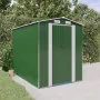 Grüner Gartenschuppen aus verzinktem Stahl, 192 x 274 x 223 cm von vidaXL, Schuppen - Ref: Foro24-3147428, Preis: 385,43 €, R...