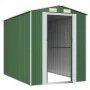 Grüner Gartenschuppen aus verzinktem Stahl, 192 x 274 x 223 cm von vidaXL, Schuppen - Ref: Foro24-3147428, Preis: 385,43 €, R...