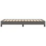 Graues Kunstlederbettgestell 90x200 cm von vidaXL, Betten und Lattenroste - Ref: Foro24-346884, Preis: 70,33 €, Rabatt: %