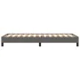 Gray synthetic leather bed frame 90x200 cm by vidaXL, Beds and slatted bases - Ref: Foro24-346884, Price: 69,32 €, Discount: %