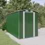 Grüner Gartenschuppen aus verzinktem Stahl, 192 x 357 x 223 cm von vidaXL, Schuppen - Ref: Foro24-3147429, Preis: 477,32 €, R...