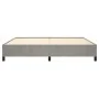 Estructura de cama de terciopelo gris claro 180x200 cm de vidaXL, Camas y somieres - Ref: Foro24-347342, Precio: 135,36 €, De...