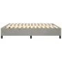 Estructura de cama de terciopelo gris claro 180x200 cm de vidaXL, Camas y somieres - Ref: Foro24-347342, Precio: 135,36 €, De...