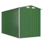 Grüner Gartenschuppen aus verzinktem Stahl, 192 x 357 x 223 cm von vidaXL, Schuppen - Ref: Foro24-3147429, Preis: 477,32 €, R...