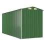 Grüner Gartenschuppen aus verzinktem Stahl, 192 x 440 x 223 cm von vidaXL, Schuppen - Ref: Foro24-3147430, Preis: 644,41 €, R...