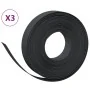 Garden edging 3 pcs black polyethylene 10 m 10 cm by vidaXL, Garden edging and edging - Ref: Foro24-3155433, Price: 55,73 €, ...