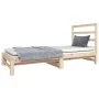 Sofá cama extraíble madera maciza de pino 2x(90x190) cm de vidaXL, Camas y somieres - Ref: Foro24-3124747, Precio: 139,61 €, ...