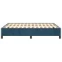 Blue velvet bed frame 140x190 cm by vidaXL, Beds and slatted bases - Ref: Foro24-347322, Price: 117,53 €, Discount: %
